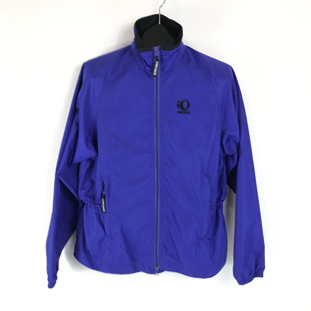 Vintage Pearl Izumi Zephrr Full Zip Cycling Jacket Women's Small Windbreaker